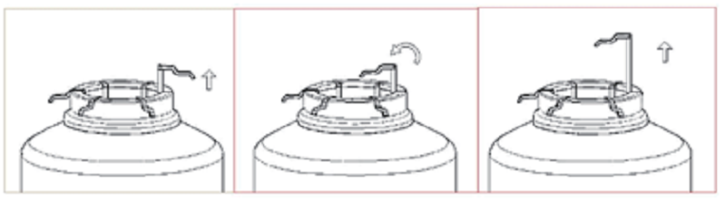 赛尔微讯温馨提醒，铝合金液氮罐的正确使用方法及操作步骤(图4)